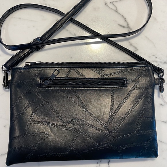 Black Studded Clutch - Picture 2 of 3